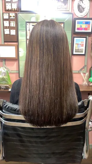 セミロング chouette/ 根本優希のヘアスタイル