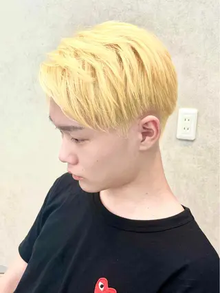 ショート Zinaメンズ特化 YUZUKIのヘアスタイル