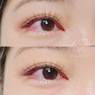 カラー マツエク・マツパ パーフェクトウィンク ちぢいわみのりのマツエク・マツパデザイン