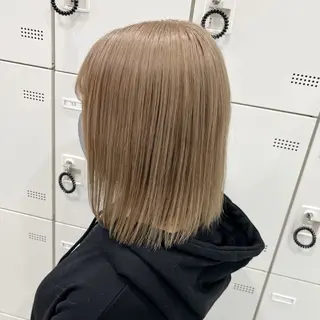 カラー 💗ツヤ髪💗透け感 💗ブリーチなし💗のヘアスタイル