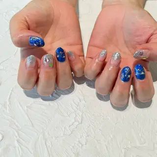 ネイル 四之宮 百花のネイルデザイン