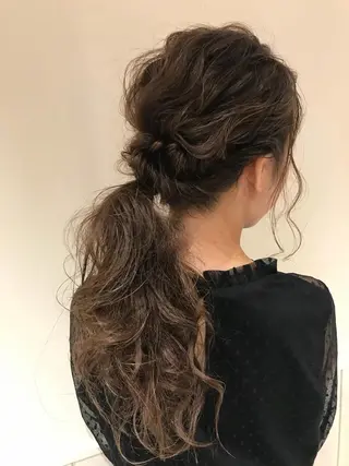 ヘアアレンジ 清水 ちひろ ✄トップスタイリストのヘアスタイル