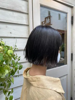 ショート カラー カワダ リュウセイのヘアスタイル