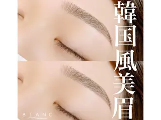 アイブロウ Eyelash Salon Blanc〜まつげエクステと眉の専門美容室〜天王寺ミオ店所属・blanc 大村のマツエク・マツパデザイン