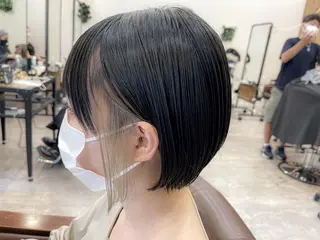 ショート カラー OAK溝の口 𖠋SHINYAのヘアスタイル
