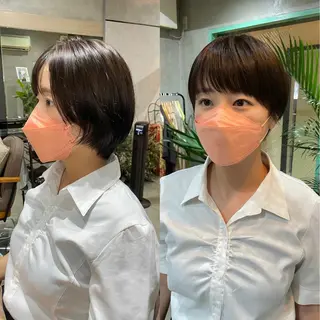 ショート 飽きさせないヘア デザイン keitaのヘアスタイル