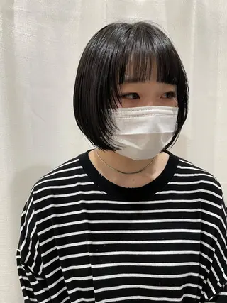 ショート カラー silo所属・silo MOKA 顔周りカット🦦のヘアスタイル