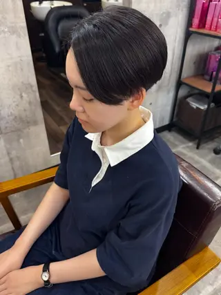 ショート amule hair eta山本丈則✂️のヘアスタイル
