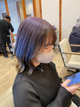 ミディアム カラー 【髪質改善美容師】 KAITOのヘアスタイル