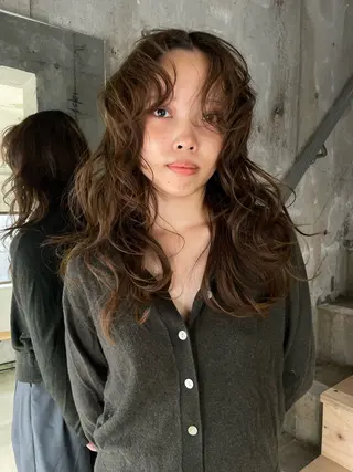 セミロング misa___boo MISAのヘアスタイル