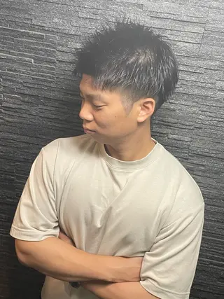ショート メンズ ヒロ銀座ヘアーサロン所属・西脇 杏奈のヘアスタイル