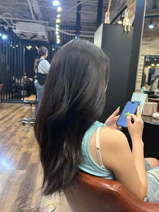 セミロング 【カラーモデル募集 】サキ🫧のヘアスタイル