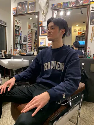 ショート メンズ CribHoodbarbershop所属・白井 昇太のヘアスタイル