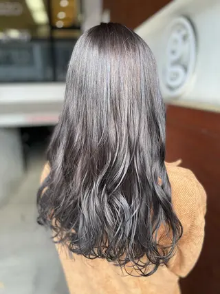 ロング カラー IORI #韓国ヘア#髪質改善のヘアスタイル