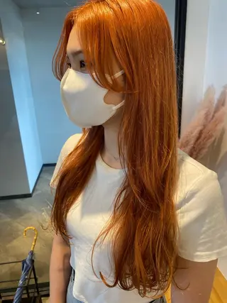 ロング カラー 🌼ハイライト透明感 🌼maiのヘアスタイル