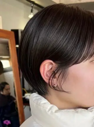 ショート ayaka/暖色 /ニュアンスボブのヘアスタイル