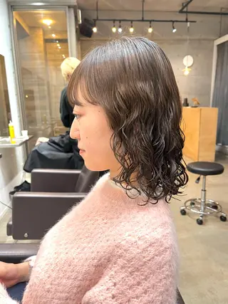 パーマ 【arc】 佐藤未希穂/レイヤーのヘアスタイル