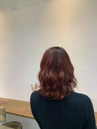 ミディアム カラー ハイトーン/レイヤー 💜Akaneのヘアスタイル