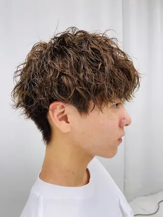 パーマ メンズ 河村 美桜のヘアスタイル