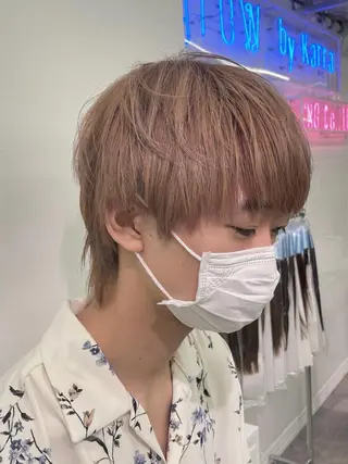 ショート カラー メンズ 🎀プルエクステ みまひかる🎀のヘアスタイル