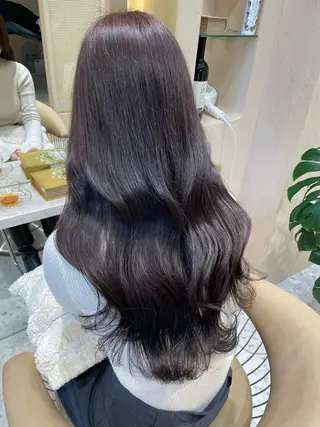 ロング カラー 韓国ヘア/髪質改善 /Harunaのヘアスタイル