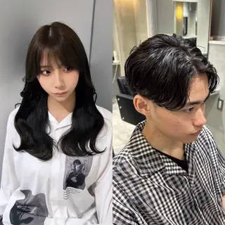 ロング メンズ 韓国レイヤー/ 髪質改善🇰🇷早坂のヘアスタイル