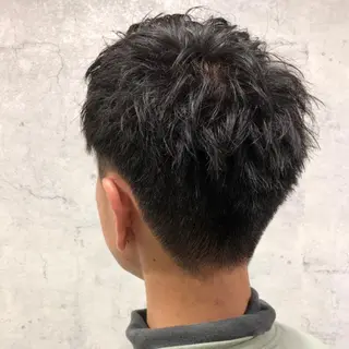 ショート メンズ ⭐️TOSHIKI メンズパーマオタク⭐のヘアスタイル