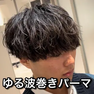 ショート パーマ メンズ EMANON池袋店所属・池袋メンズNo.1 増田リツヤのヘアスタイル