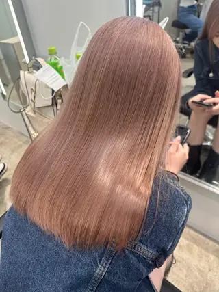 ミディアム プルエクステ/カラー ⭐️KIR̋Aのヘアスタイル