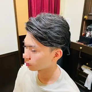 ショート メンズ premium barber表参道店所属・新田 梨乃のヘアスタイル