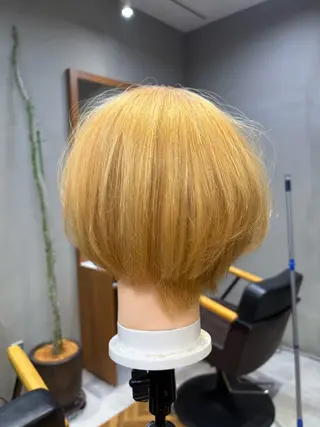 ショート 吉祥寺【髪質改善カラ ー/ブリーチ】藤井のヘアスタイル
