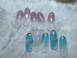 ネイル nailcute 亀有  豊田のネイルデザイン