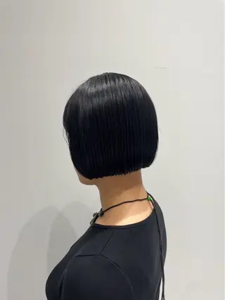 ショート mina🪐立川駅/ レイヤー/ボブのヘアスタイル