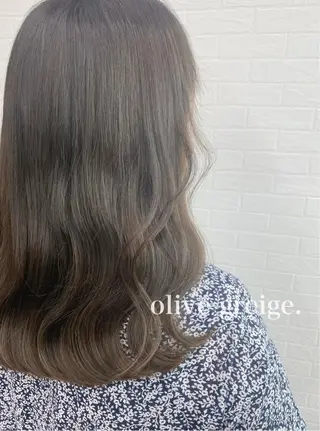 セミロング カラー GRANLUSSO 〜グランルッソ駅前店所属・木口 嘉美のヘアスタイル