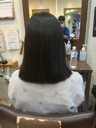 ミディアム 関 健二郎のヘアスタイル