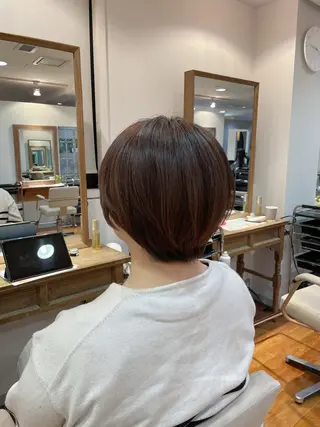 ショート 江里口 愛のヘアスタイル