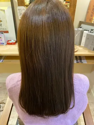 ミディアム 髪質改善 十河　勇作のヘアスタイル