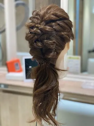 ヘアアレンジ newi銀座所属・大人髪質改善/ 源美晴のヘアスタイル