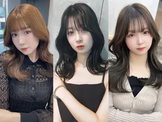 セミロング i've所属・🩷色気可愛い🩷 透明感カラー🩷のヘアスタイル