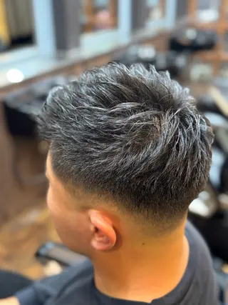 ショート KEEN  creative hair所属・齊藤/メンズ専門/ バーバー/刈り上げのヘアスタイル