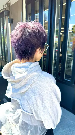 ショート カラー 柏サニーズ✂︎クセ毛 ◎ショート◎正樹のヘアスタイル