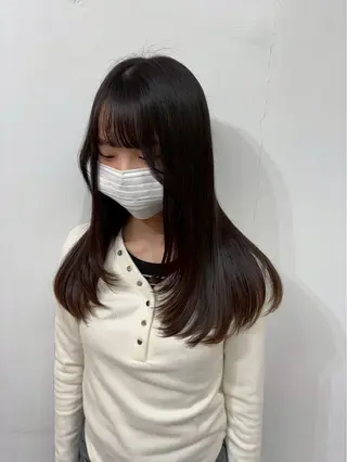 セミロング 🦋レイヤー✖︎ 髪質改善🦋リョウヤのヘアスタイル