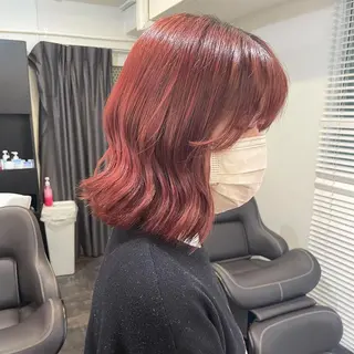 ショート カラー 髪質改善 Noe心斎橋店のヘアスタイル