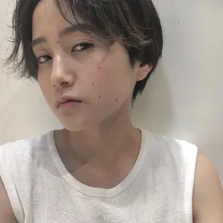 ショート 質感再生カラー/ 髪質改善/karinのヘアスタイル