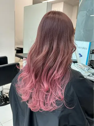 ロング 韓国レイヤー/ヘア カラー🎀ayamiのヘアスタイル