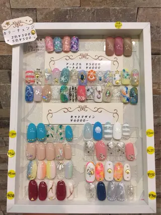 ネイル センター南 eclatのネイルデザイン