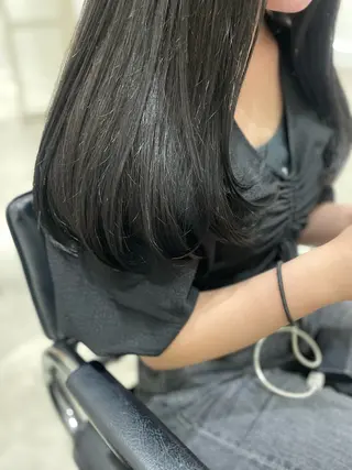 ロング 🤍韓国トレンド ヘア🤍miku🤍のヘアスタイル