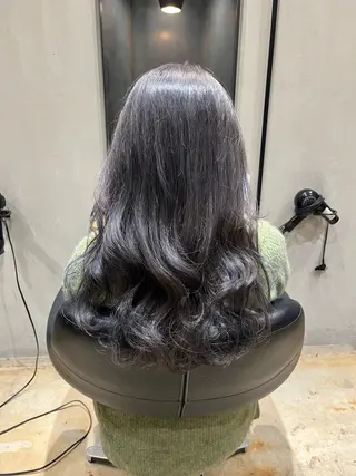 ロング カラー みわ/博多 ブリーチ/メンズヘアのヘアスタイル