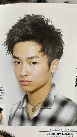 メンズ あかさ所属・あかさ キラのヘアスタイル