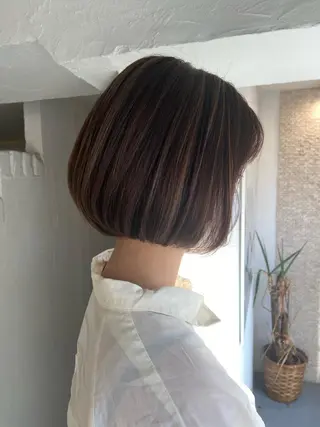 ショート カラー ヘアアレンジ SALOWIN恵比寿所属・ヘッドスパで脳を 整える✨chacoのヘアスタイル